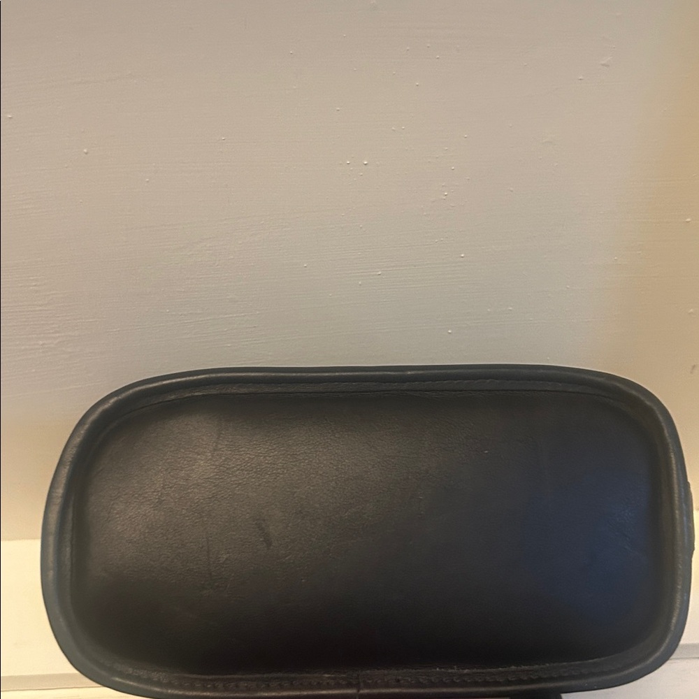 Coach Vintage Tribeca Shopper Tote Shoulder Bag in Black Leather #E8C-9098 - Picture 5 of 13
